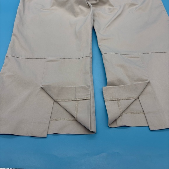 Vineyard Vines Classic Light Beige Capris Pants Size 10 - Picture 5 of 7